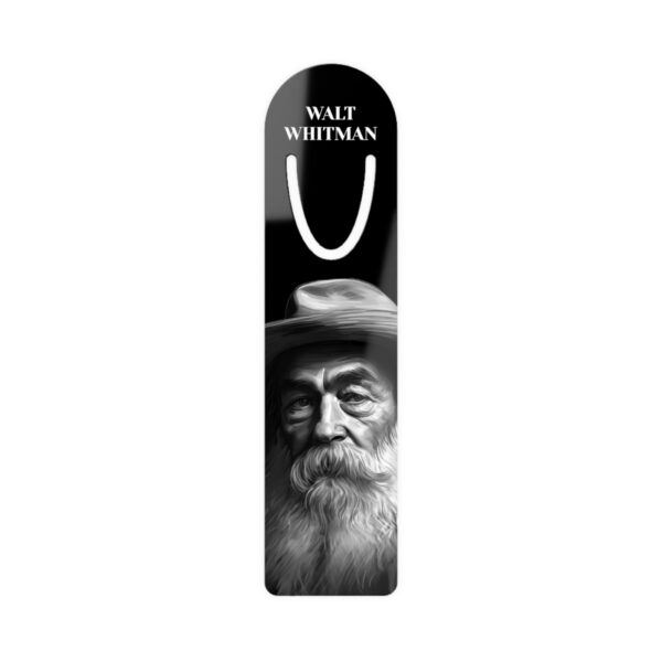 Walt Whitman Aluminum Bookmark