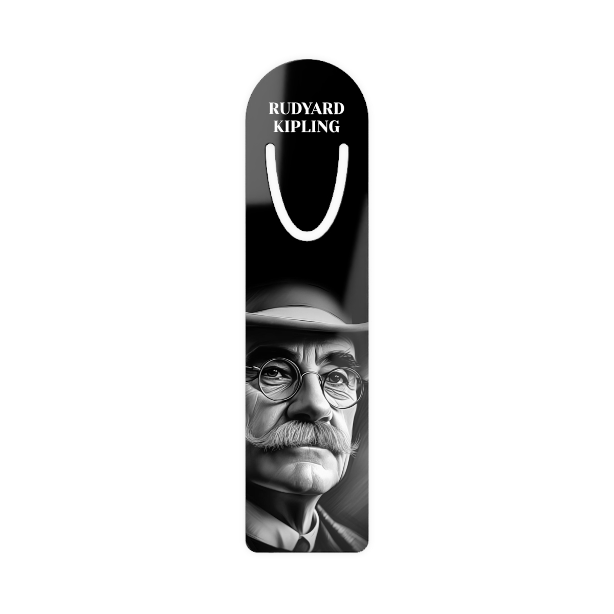Rudyard Kipling Aluminum Bookmark