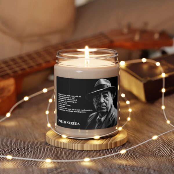 Pablo Neruda Scented Candle