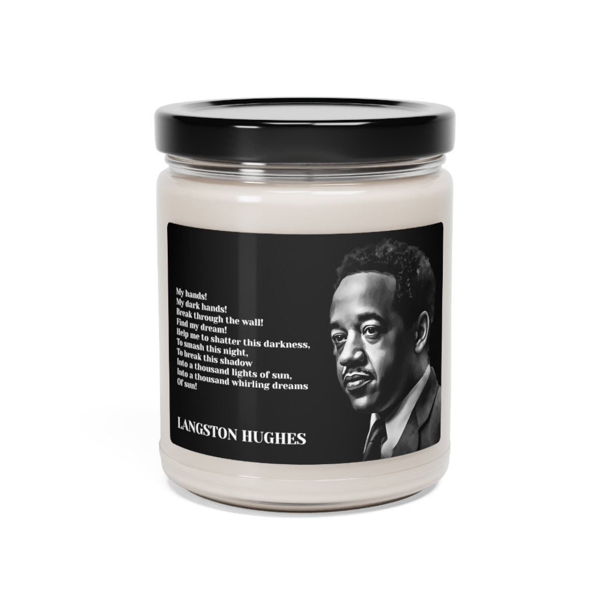 Langston Hughes Scented Candle